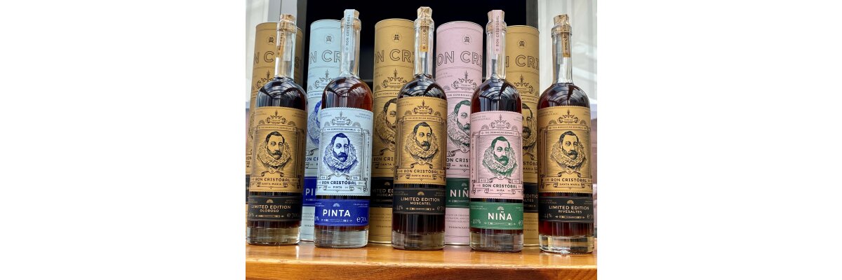 Eine neue Rum-Marke aus der Dominikanischen Republik – „Ron Cristóbal“ - 