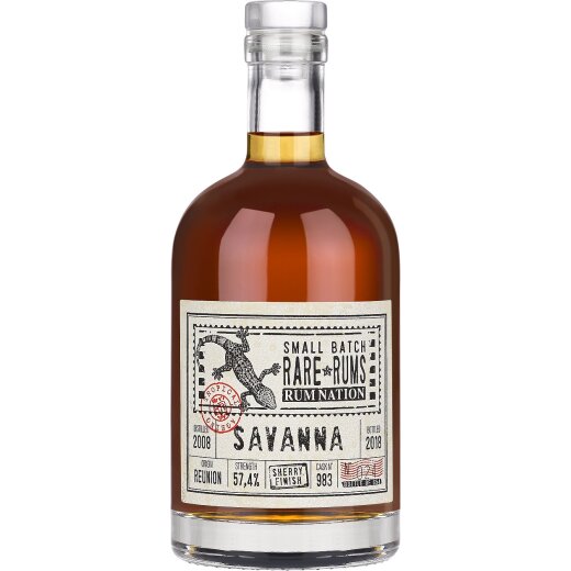 Rum Nation Rare Rum Savanna 2008-2018 Sherry