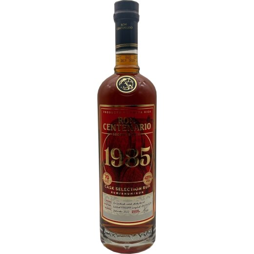 Ron Centenario Rum 1985 Second Batch