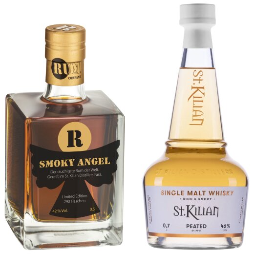 Rum Company Smoky Angel + St. Kilian Peated Whisky