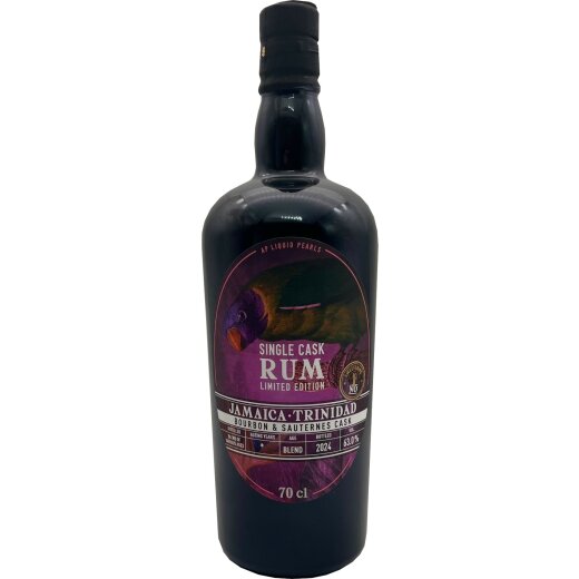 Jamaica Trinidad bot.2024 Plum Headed The Parrots Collection Limtited Edition Blended Rum