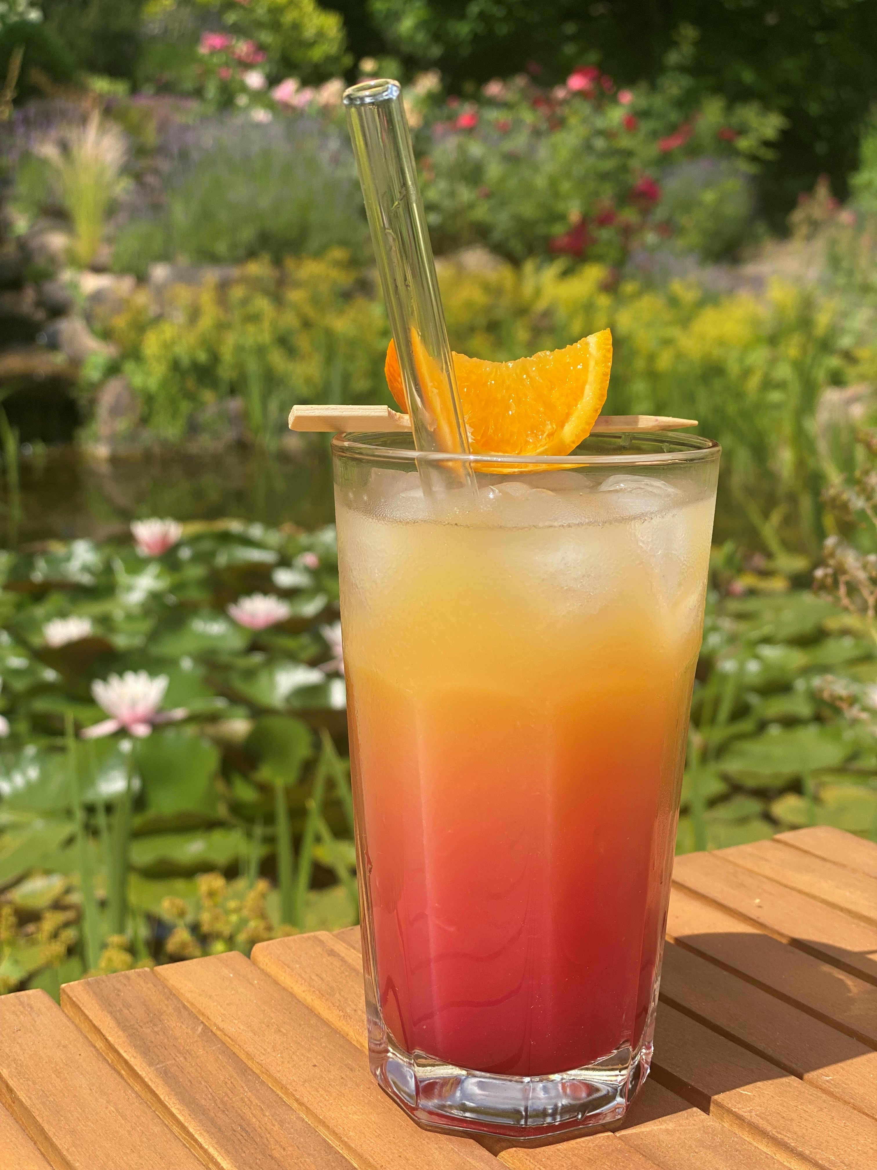 Der Barbados Sunrise Cocktail